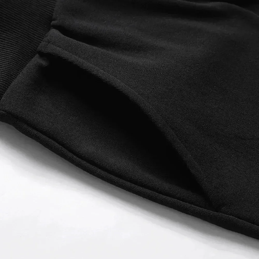 Women's High-Waisted Elastic Waistband Loose-Fit Wide-Leg Casual Shorts Solid Color Machine Washable Spring Summer