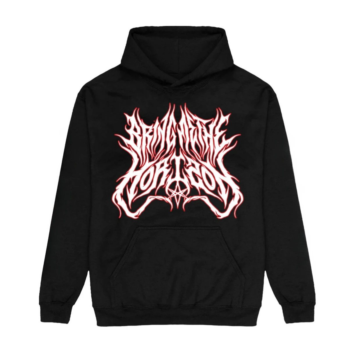 2026 Bring Me The Horizon Band Print Hoodie Retro Style Hoodie Men and Women Can Wear Autumn and Winter Hoodie