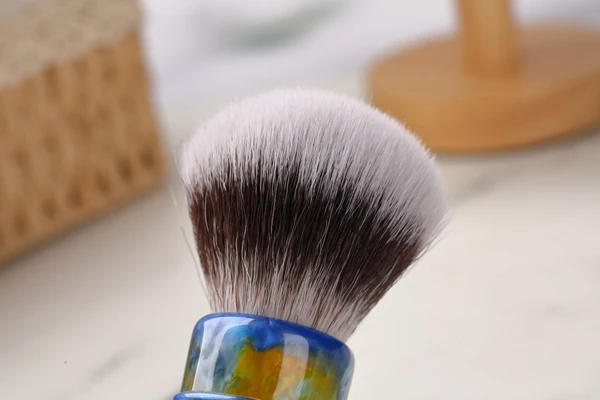 2026 YAQI Starry Night 28MM Synthetic Hair Wet Shaving Brush for Men New Model