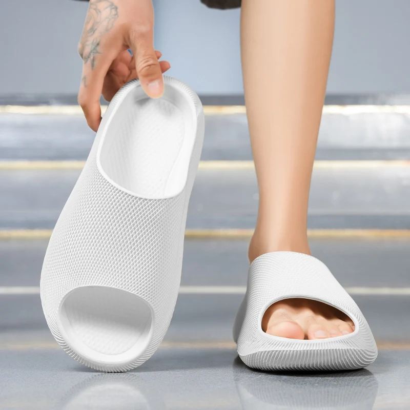 2026 New Men Summer Leisure Platform Slippers Women House Shoes Soft EVA Camouflage Print Anti-slip Couples Home Beach Slides