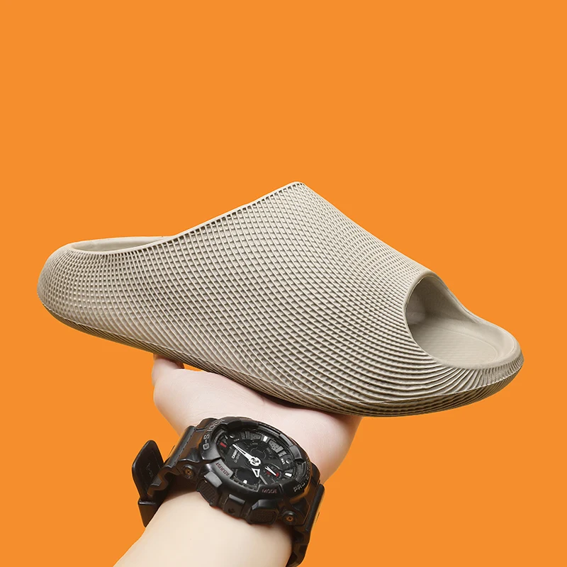 2026 New Men Summer Leisure Platform Slippers Women House Shoes Soft EVA Camouflage Print Anti-slip Couples Home Beach Slides