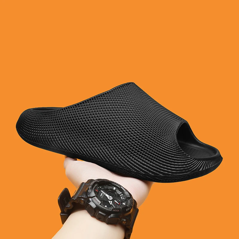 2026 New Men Summer Leisure Platform Slippers Women House Shoes Soft EVA Camouflage Print Anti-slip Couples Home Beach Slides