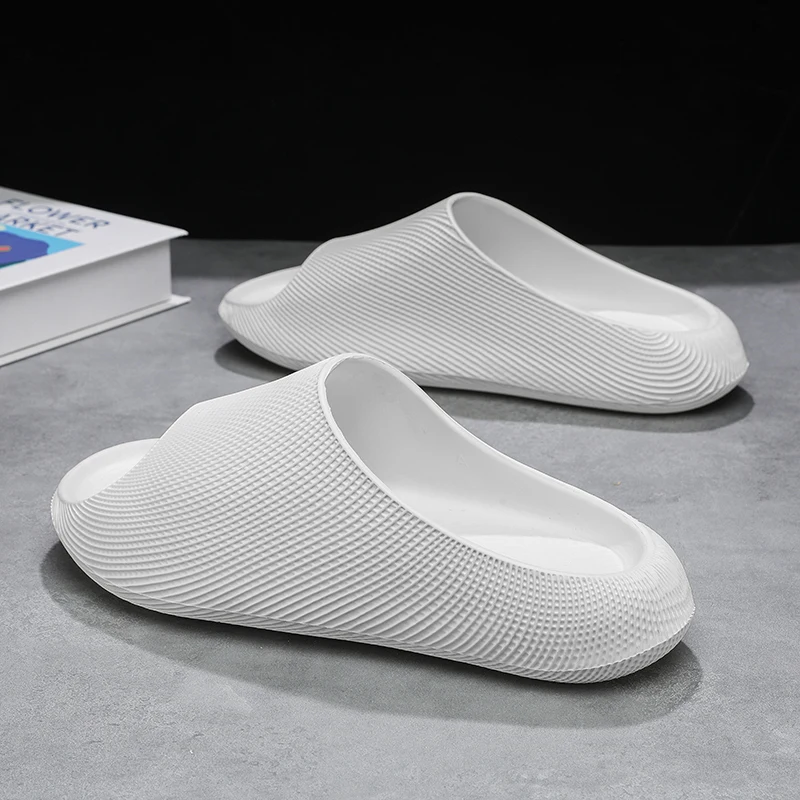 2026 New Men Summer Leisure Platform Slippers Women House Shoes Soft EVA Camouflage Print Anti-slip Couples Home Beach Slides
