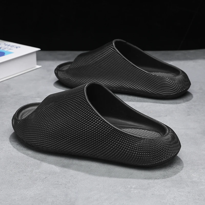 2026 New Men Summer Leisure Platform Slippers Women House Shoes Soft EVA Camouflage Print Anti-slip Couples Home Beach Slides