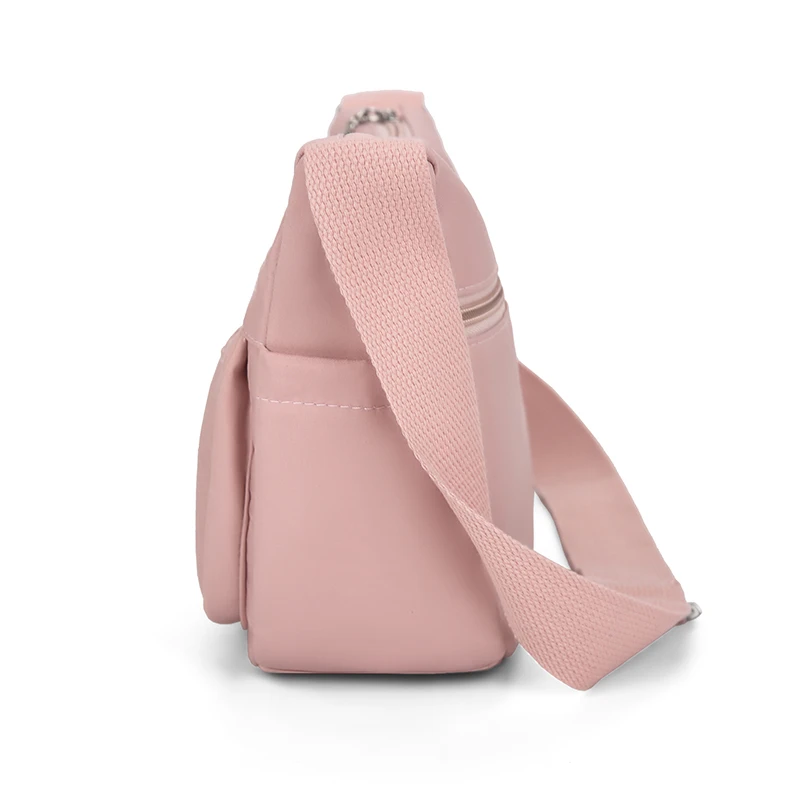 Women Crossbody Bag Water Resistant Large Capacity Nylon Multi Pocket Travel Commuter Work Phone Wallet Cosmetic Organizer