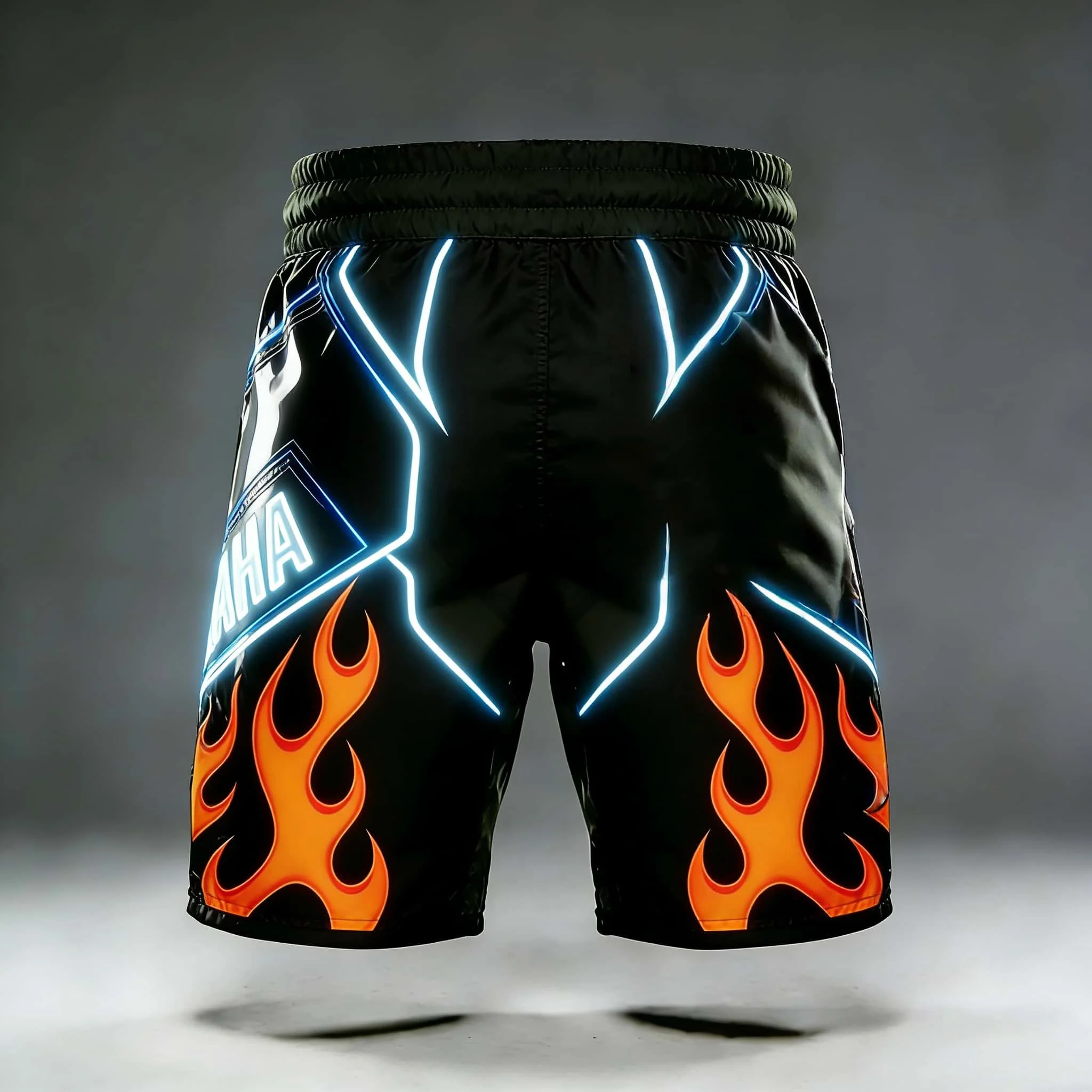 2026 Summer New Yamaha White Stripe Fashion Sports Outdoor Fitness Shorts, Men Women Large Casual Motorcycle Riding Shorts
