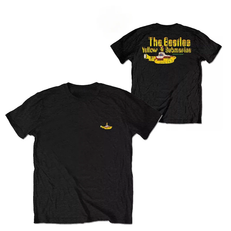 The Beatles Yellow Submarine Is A Casual T-shirt and Luxury Band Brand for Both Men and Women Top