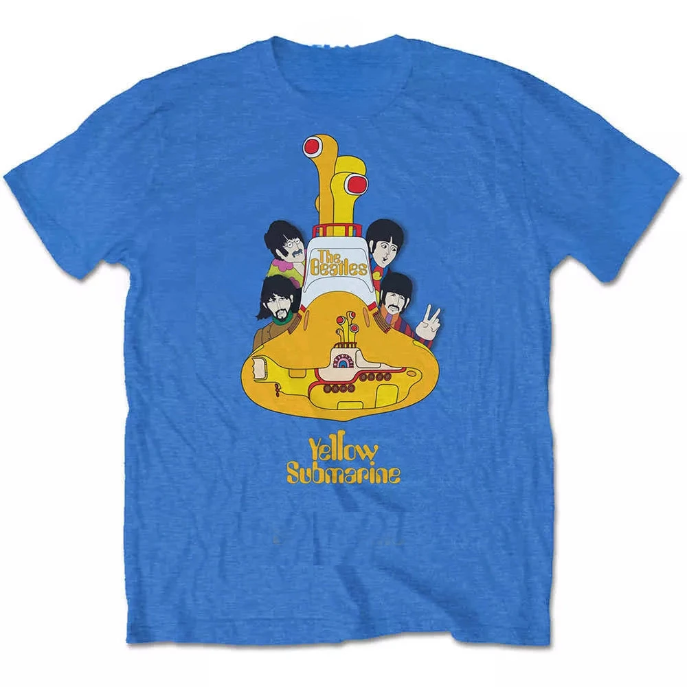 The Beatles Yellow Submarine Is A Casual T-shirt and Luxury Band Brand for Both Men and Women Top