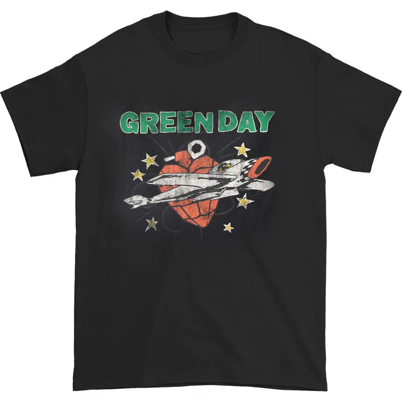 Green Day Band Rock Casual T-Shirt Men's and Women's Luxury Band Brand Top