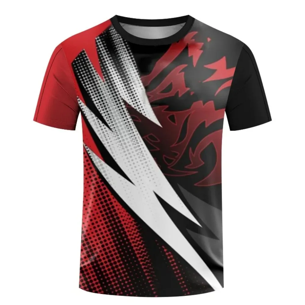 Men's Women's Sports Casual T-Shirt Loose Quick-Dry Simple 3D Print Breathable Short Sleeve 3D Printed Urban Street Comfort Top
