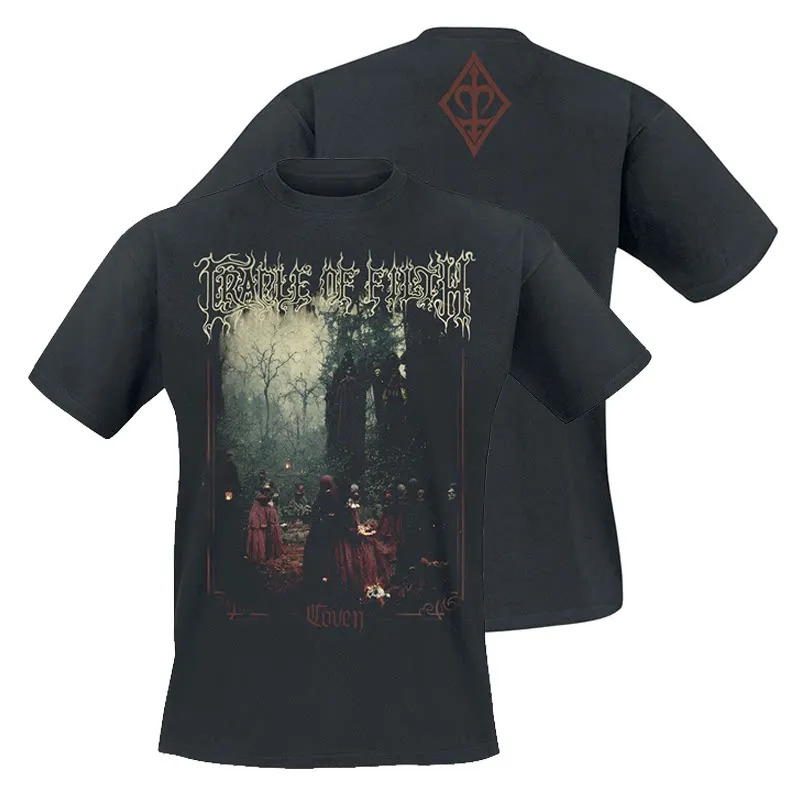 2026 Cradle of Filth Band's Extreme Gothic Black Metal Rock Dark American Short-sleeved T-shirt