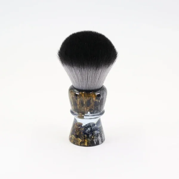 2026 YAQI ROCKS 28mm Synthetic Hair Resin Handle Men Wet Shaving Brush