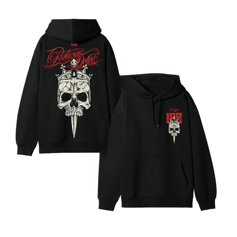 Parkway Drive Retro Casual Loose Men's and Women's Hooded Sweatshirts Top