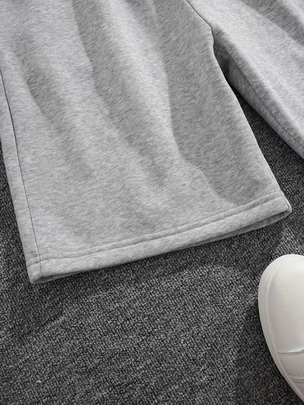Women's Mid-Length Shorts Spring Summer Autumn Women's Shorts Elastic Waist Shorts with Dual Pockets