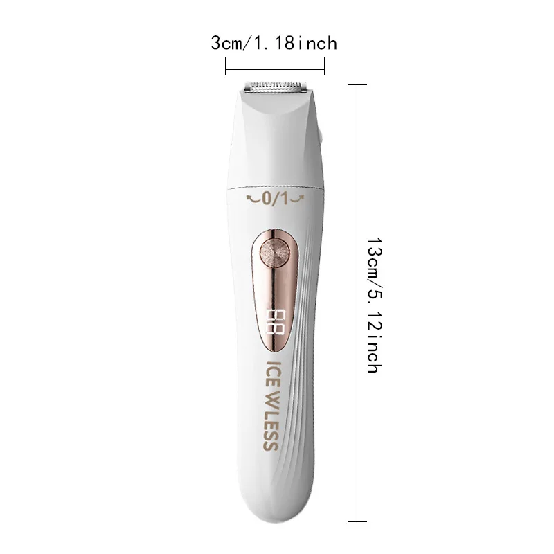 A Multifunctional Shaver, Home Underarm Hair Removal Device, Women's Home Eyebrow Trimmer, Nose Hair Remover