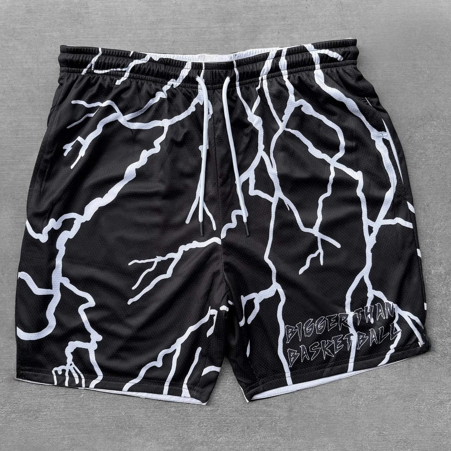 2026 New 3D Printed Shorts Men's Casual Rose/Lightning Pattern Breathable Quick Drying Summer Sports Beach Shorts Streetwear