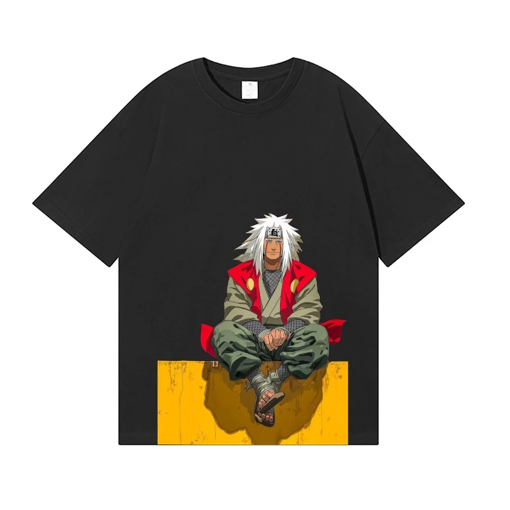 Naruto Jiraiya Style Classic Tee High-quality Streetwear Is Suitable for Both Men and Women 2026 New Summer T-shirts