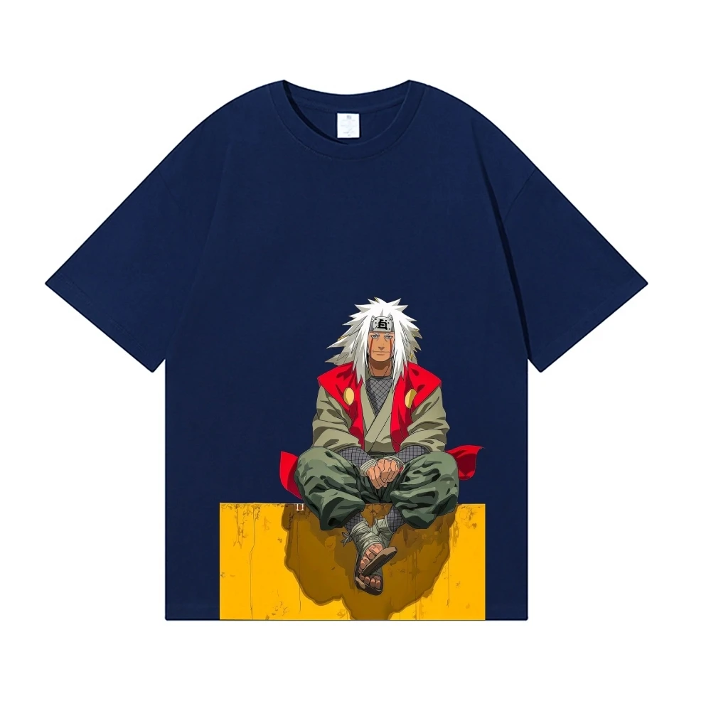 Naruto Jiraiya Style Classic Tee High-quality Streetwear Is Suitable for Both Men and Women 2026 New Summer T-shirts