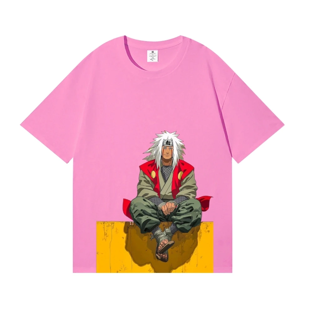 Naruto Jiraiya Style Classic Tee High-quality Streetwear Is Suitable for Both Men and Women 2026 New Summer T-shirts