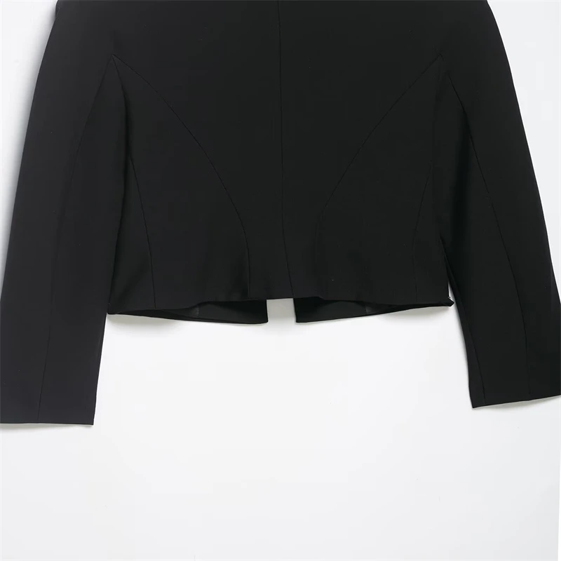 Women's Jacket Short Blazer Rope-Braided Decoration Gold Button Epaulette Women's Wear 2026 Spring Coat