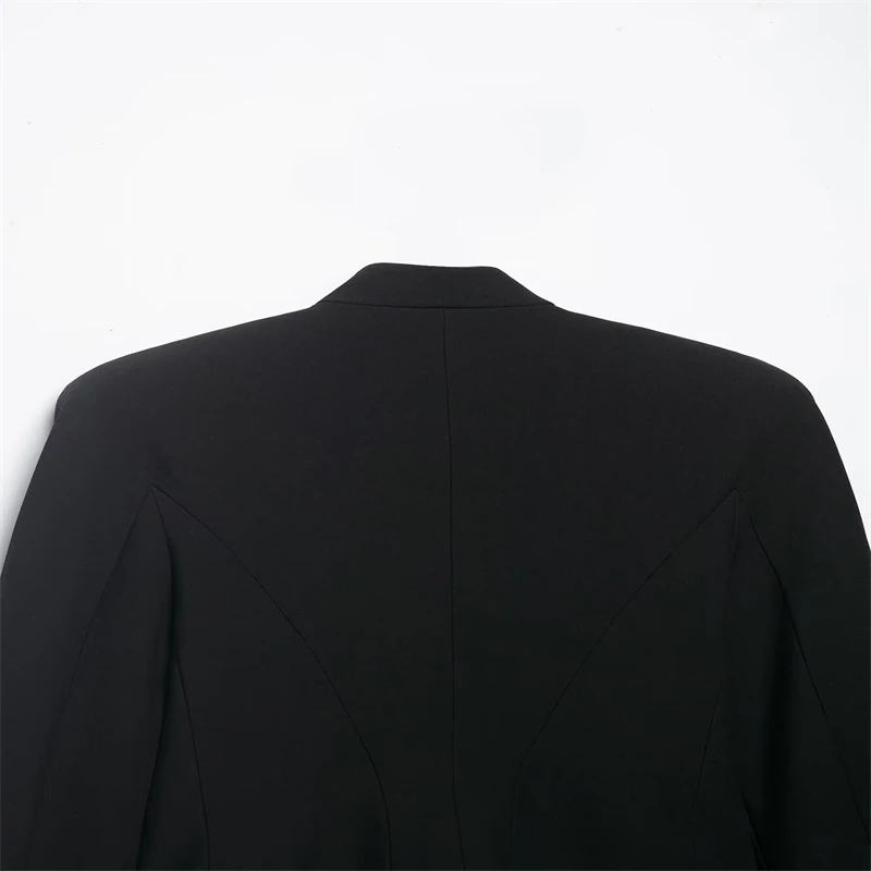 Women's Jacket Short Blazer Rope-Braided Decoration Gold Button Epaulette Women's Wear 2026 Spring Coat