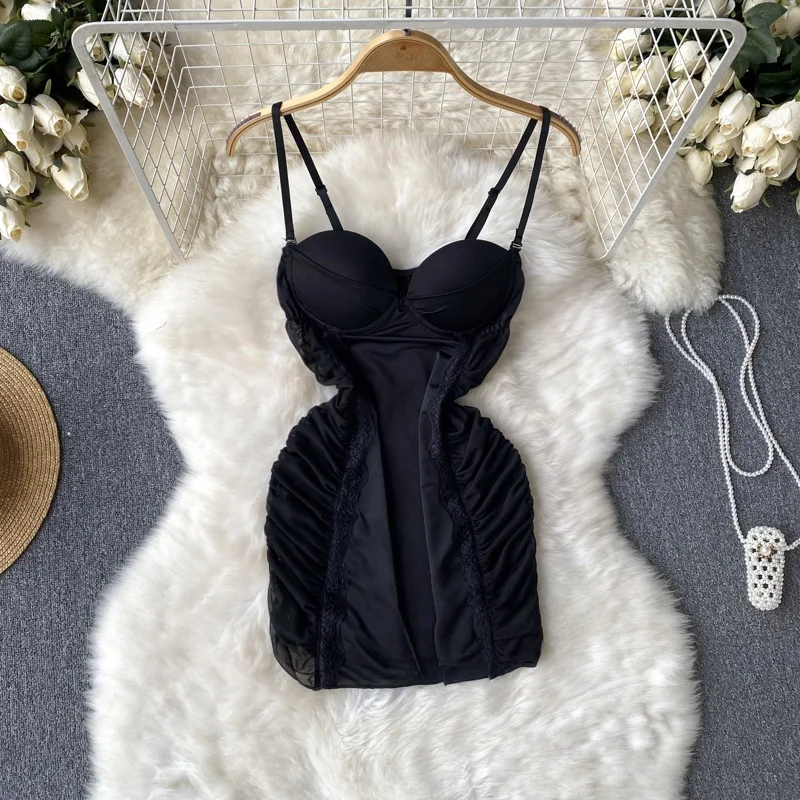Woman Fashion Sexy Comfortable Halter Dress Summer V Neck Vintage Belt Slim Dress Women Backless Sexuality Club Dress New