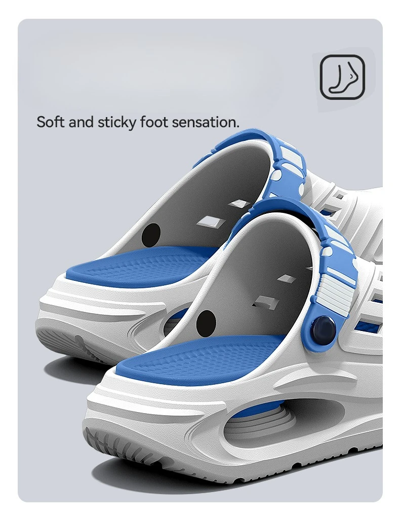 Cave shoes for men's summer new style non slip and non tiring foot arch support outdoor EVA cool slippers for men