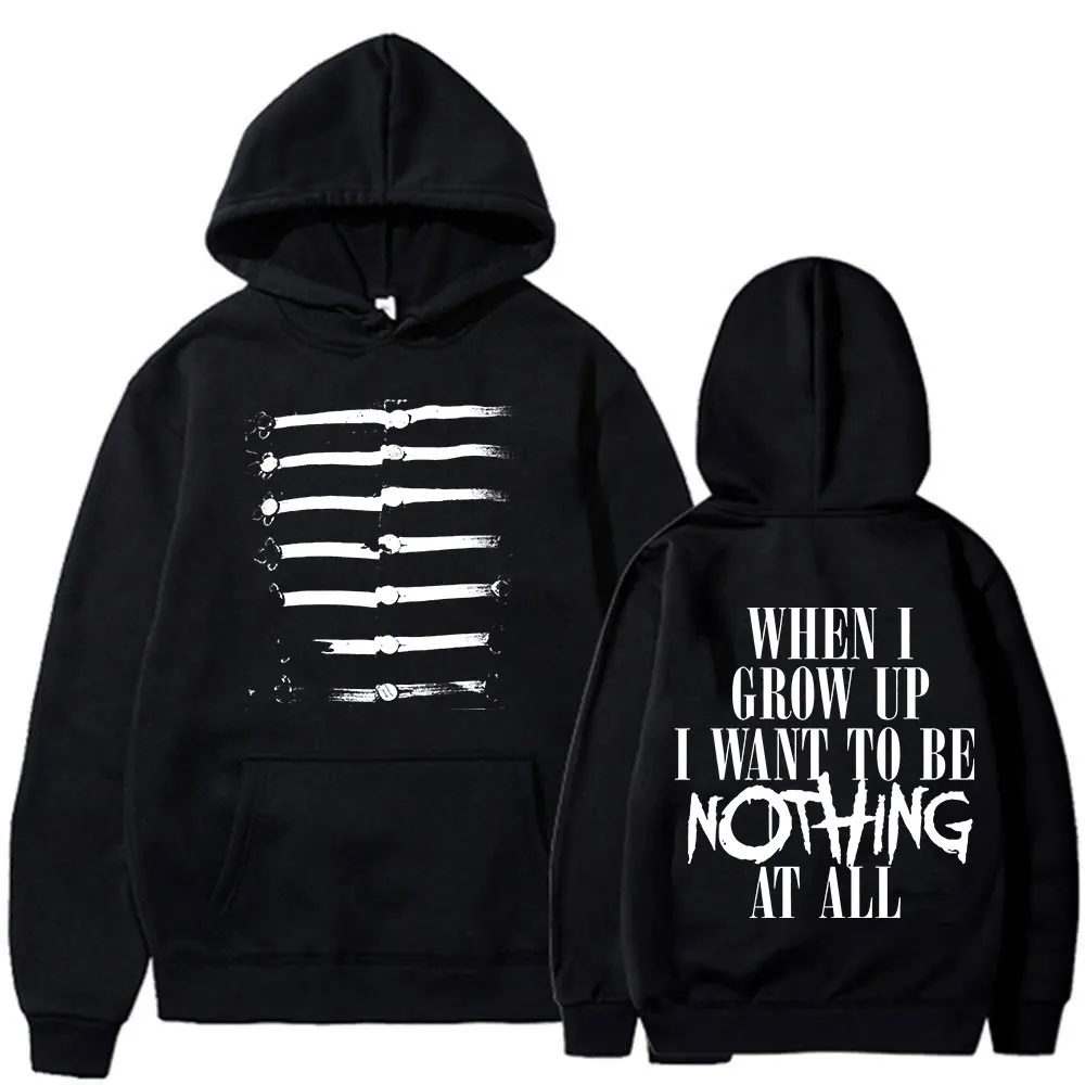 Rock Band My Chemical Romance Hoodies The Black Parade 2026 Hooded Sweatshirts Men Women Gothic Oversized Long Sleeve Pullovers