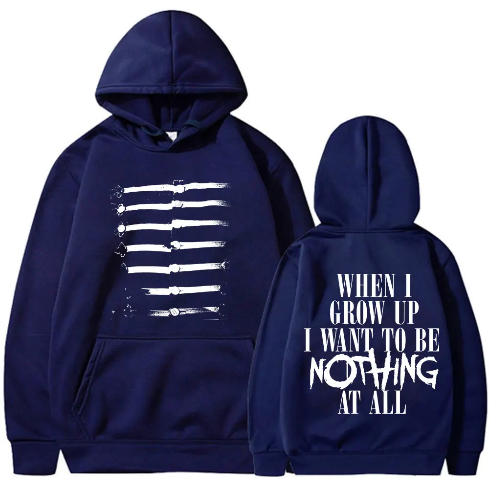 Rock Band My Chemical Romance Hoodies The Black Parade 2026 Hooded Sweatshirts Men Women Gothic Oversized Long Sleeve Pullovers