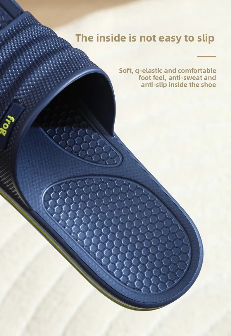 New Men and women couples' EVA slippers for home use, summer use in hotels, bathroom use, anti-slip indoor and outdoor slippers