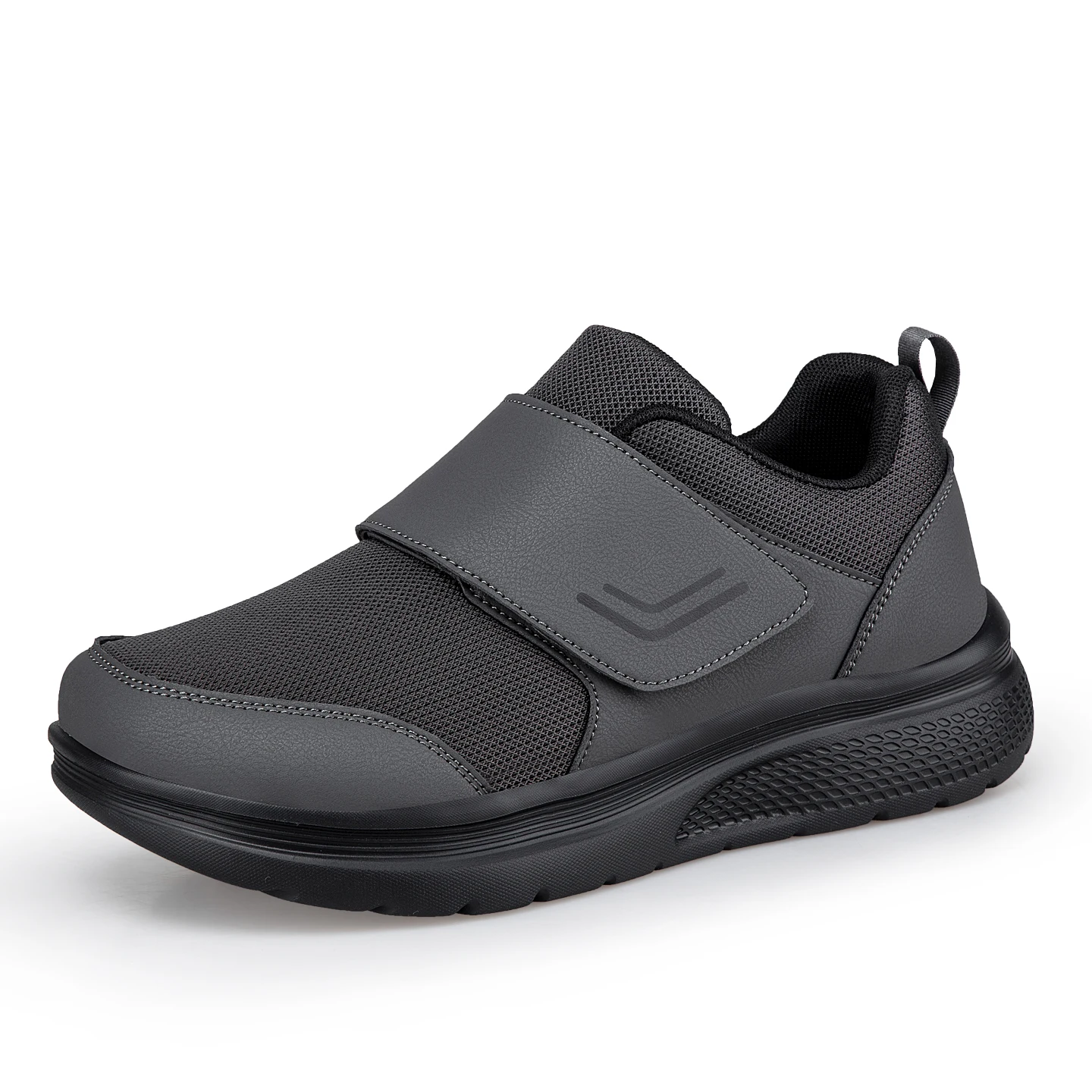 Extra Wide Men's Orthopedic Diabetic Shoes for Elderly Orthopedics Feet Swollen Adjustable Easy Top Walking Shoes Sneakers