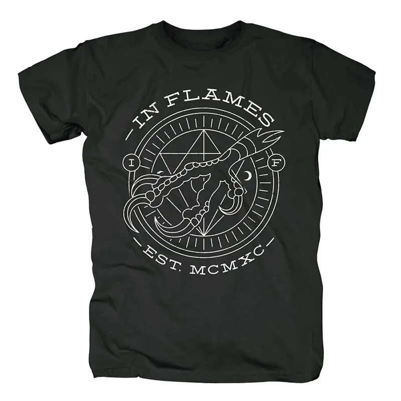 In Flames, A Swedish Metal Casual T-shirt Luxury Brand for Men and Women Top 2026 New