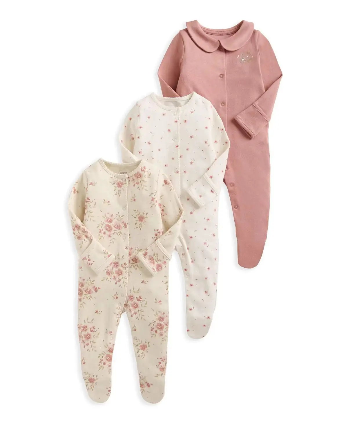 3Pcs/Lot Spring Autumn Cotton Baby Romper Cartoon Long Sleeve Baby Boy Girl Clothing Infant Kids Jumpsuit Newborn Pajimas 3-12M
