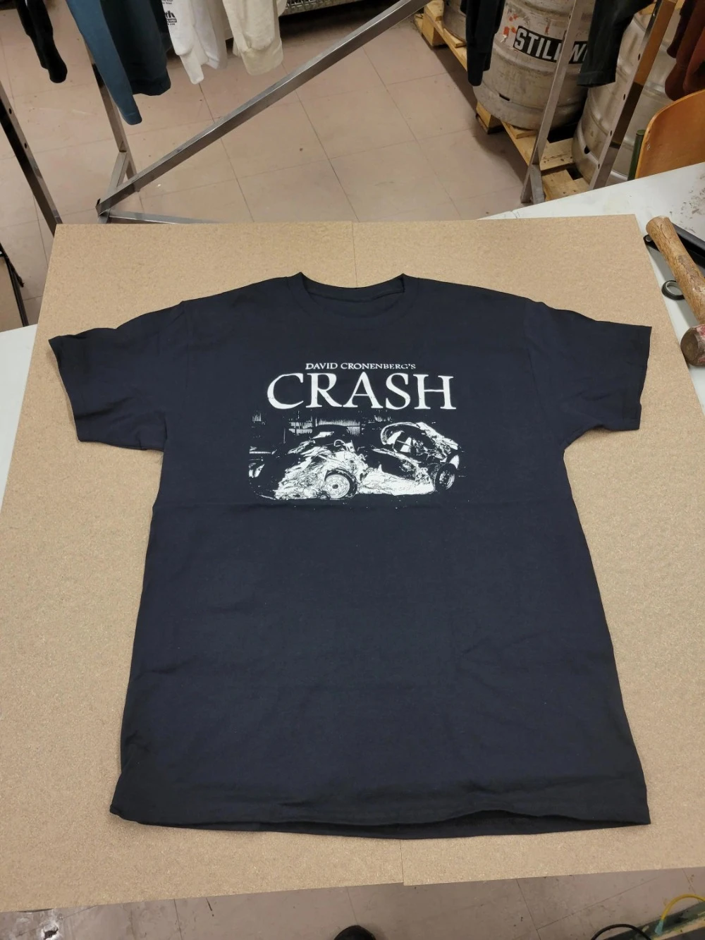 Crash 1996 David Cronenberg Horror Film Movie Poster Shirt Clothing Graphic Short Sleeve Shirt Men Women for Spring and Summer