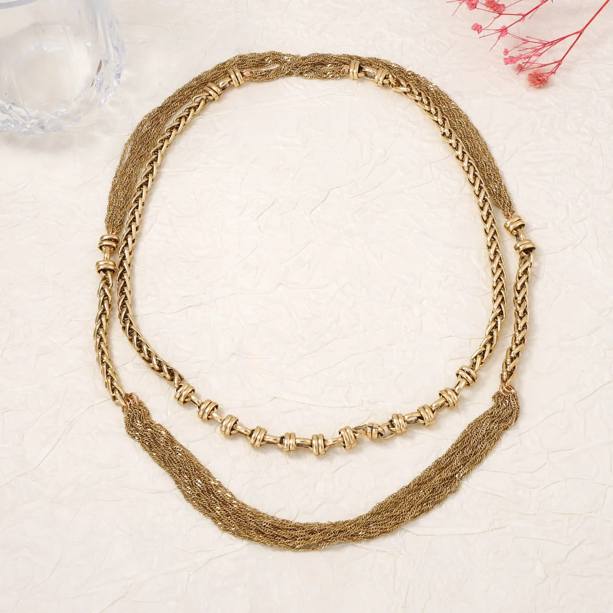 2026 Vintage Personality Metal Choker Necklaces for Women Fashion Jewelry Gifts