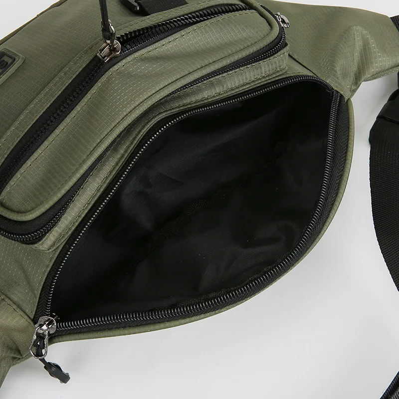 Waterproof Unisex Waist Pack – Functional Chest Sling Bag for Phone Wallet Outdoor Sports & Daily Use