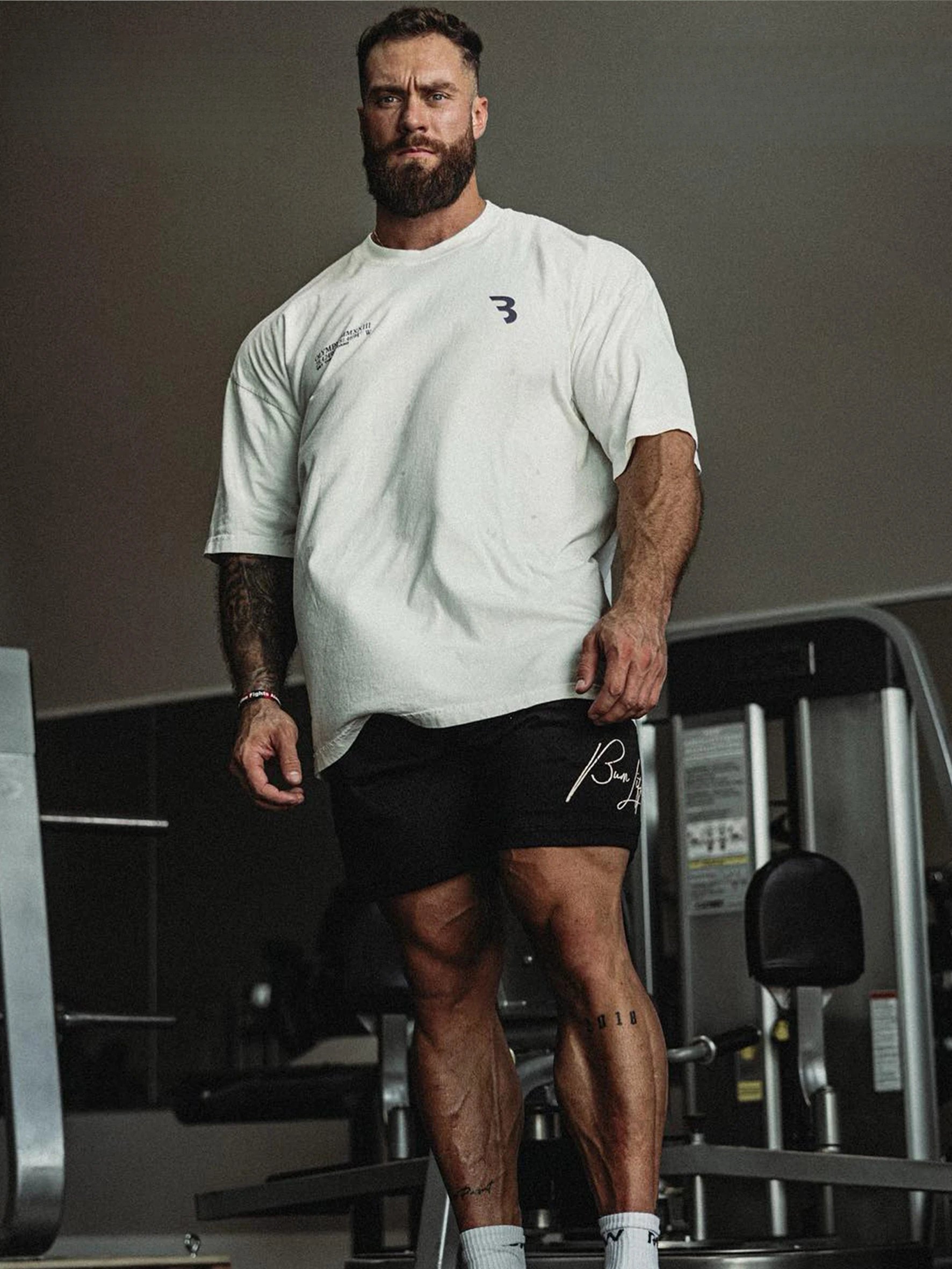 Iron Core Fitness Training Gym Leisure T-Shirt Men's and Women's Luxury Brand Top 2026
