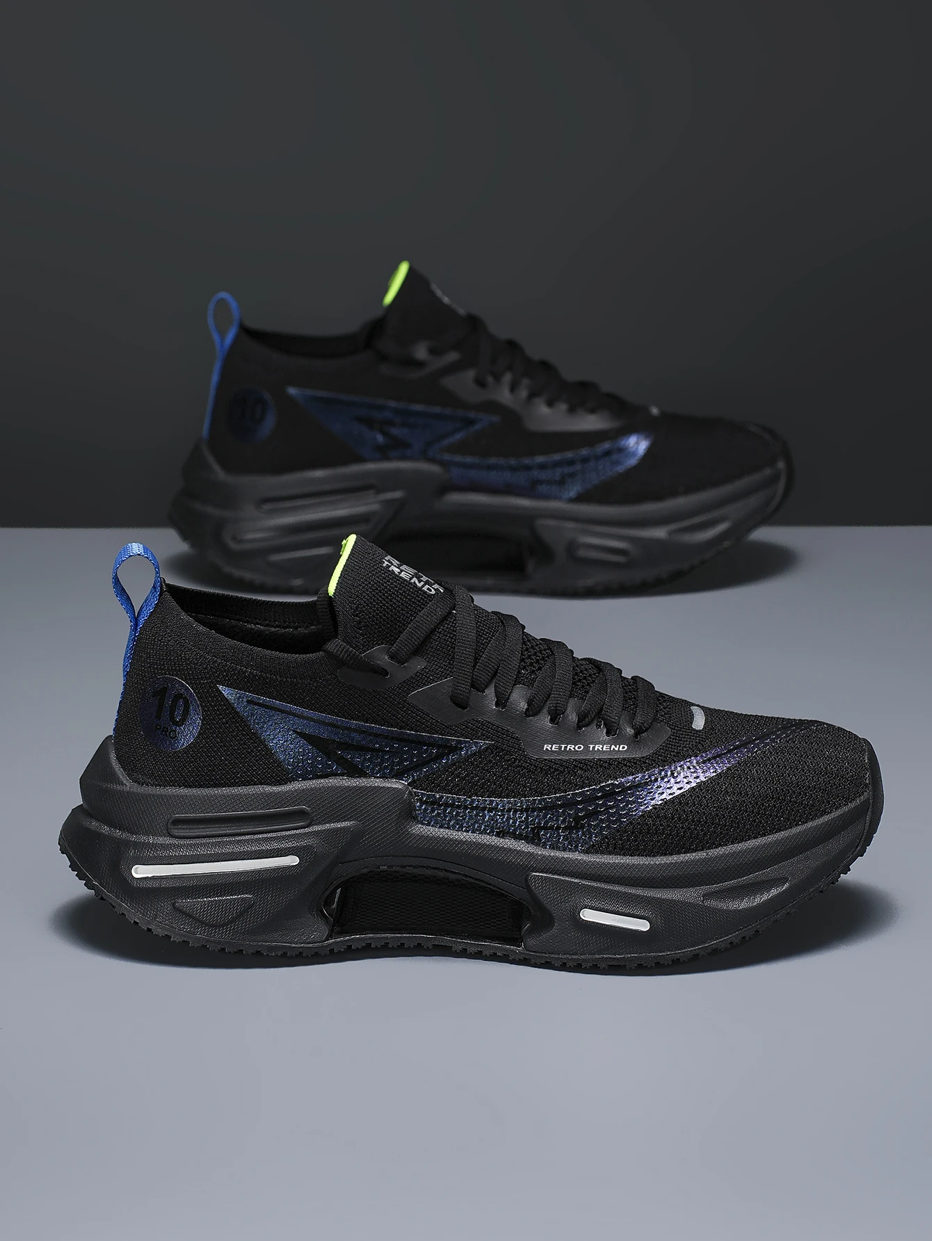 Men's Large Size Sports Shoes Outdoor Hiking Running Comfortable Casual Versatile Fashionable Training Shoes for Couples