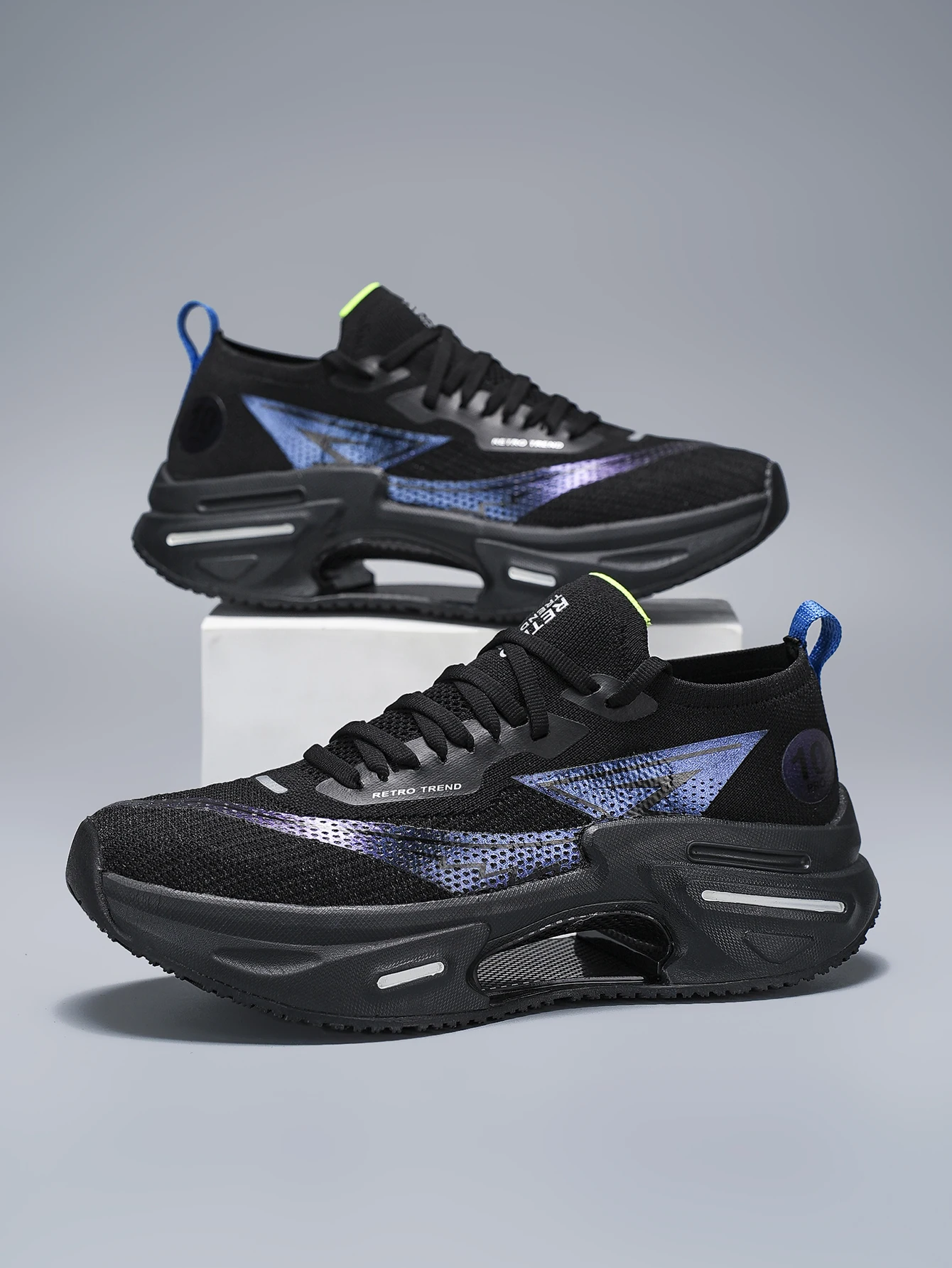 Men's Large Size Sports Shoes Outdoor Hiking Running Comfortable Casual Versatile Fashionable Training Shoes for Couples
