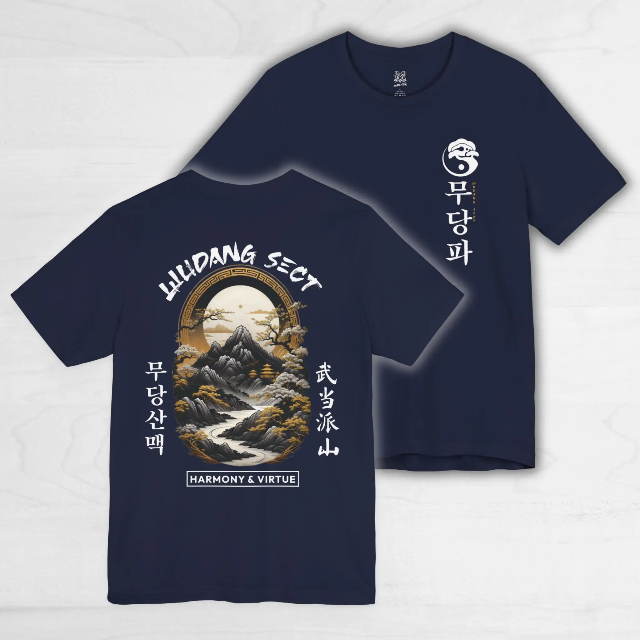 WU-TANG Clan Album Poster Peripherals Printed T-shirts Classic Street Hip Hop Music Fashion Tee Men Women Oversized Harajuku Top