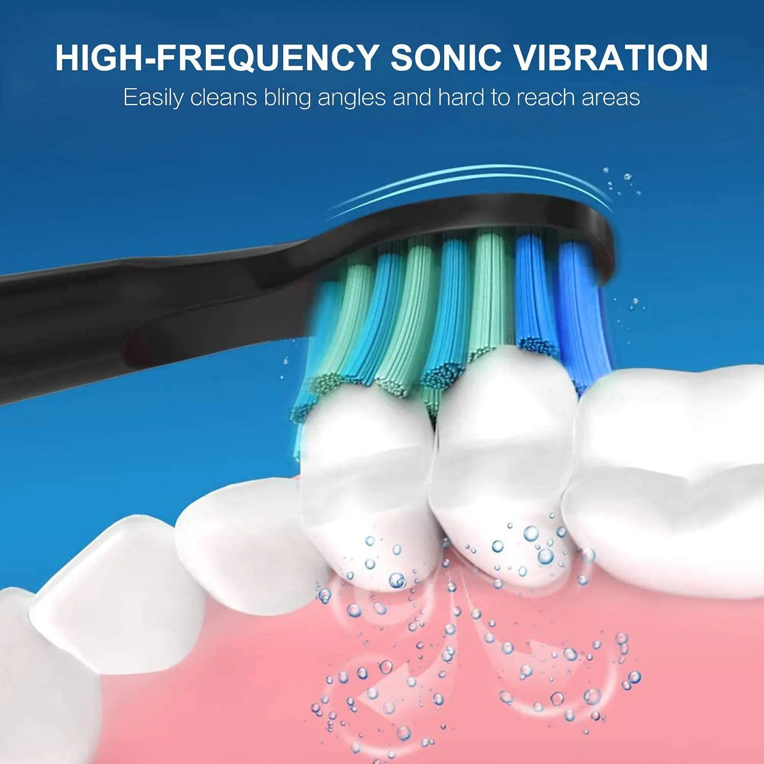 10 Pcs/Pack Replacement Brush Heads For Seago For Fairywill Electric Toothbrush Head Dupont Bristle Brush Refill Tooth Clean