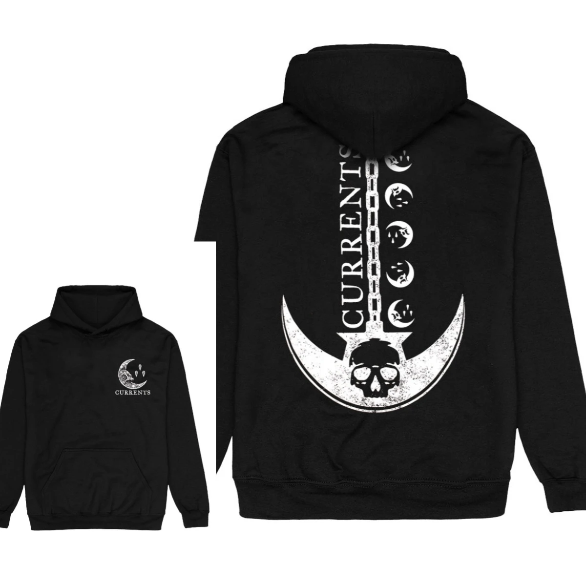 Y2k Currents Band Print Hoodie Retro Style Hoodie Men and Women Can Wear Autumn and Winter Hoodie