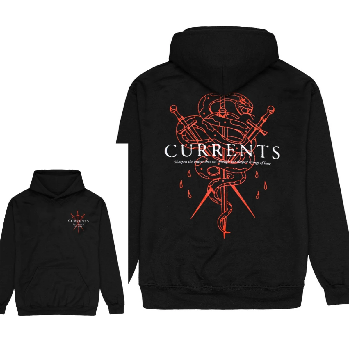 Y2k Currents Band Print Hoodie Retro Style Hoodie Men and Women Can Wear Autumn and Winter Hoodie