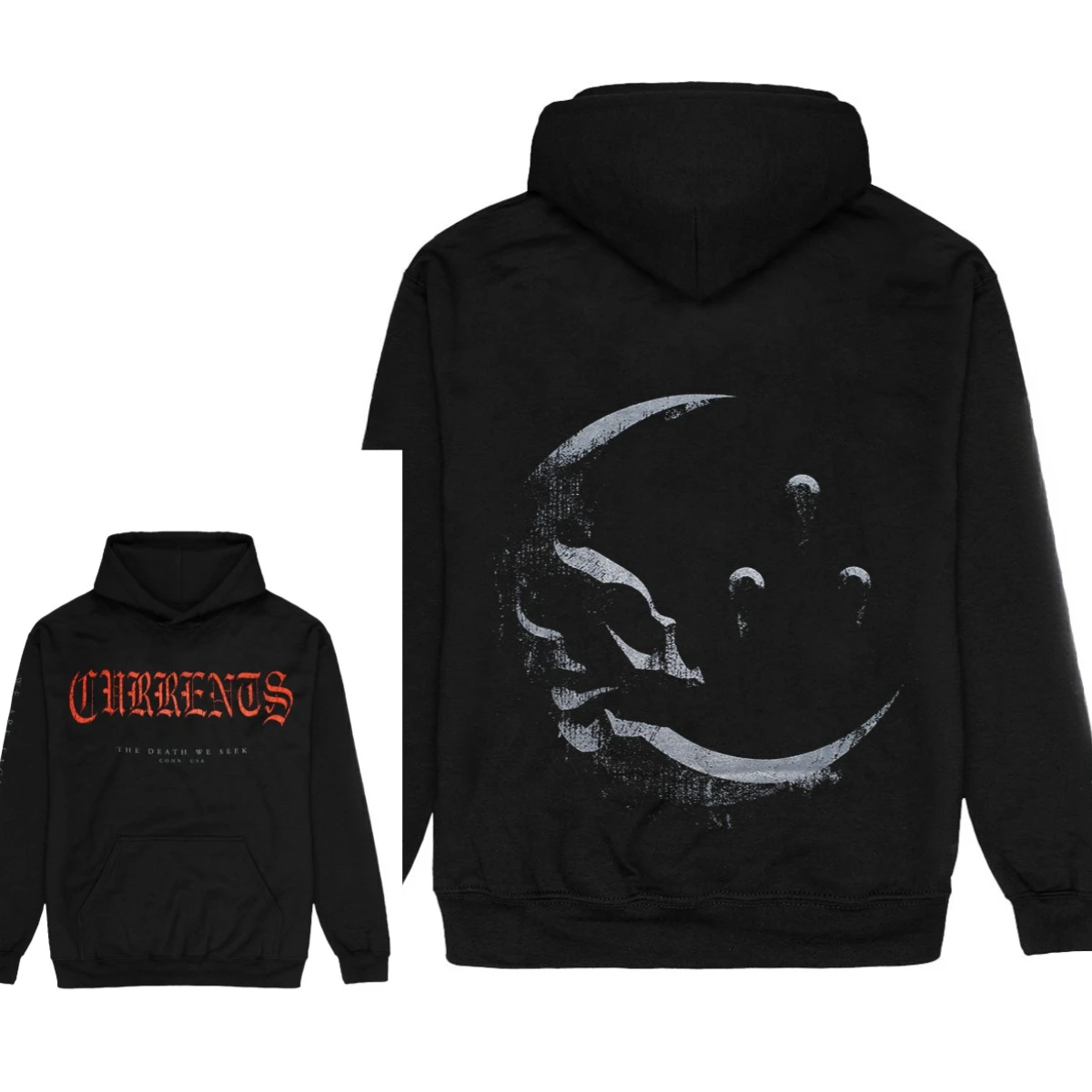 Y2k Currents Band Print Hoodie Retro Style Hoodie Men and Women Can Wear Autumn and Winter Hoodie