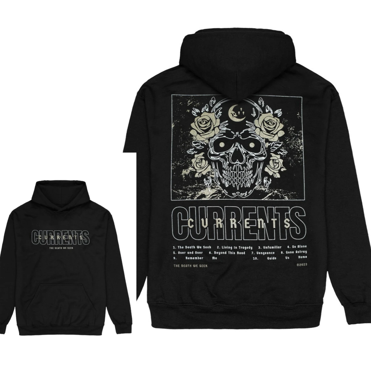 Y2k Currents Band Print Hoodie Retro Style Hoodie Men and Women Can Wear Autumn and Winter Hoodie