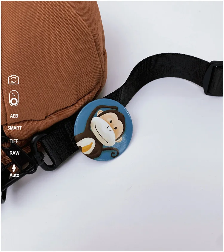Korean Version of Ins-style Versatile Women's Crossbody Bag, Ruiying Hat, Trendy and Individualistic Men's Shoulder Bag