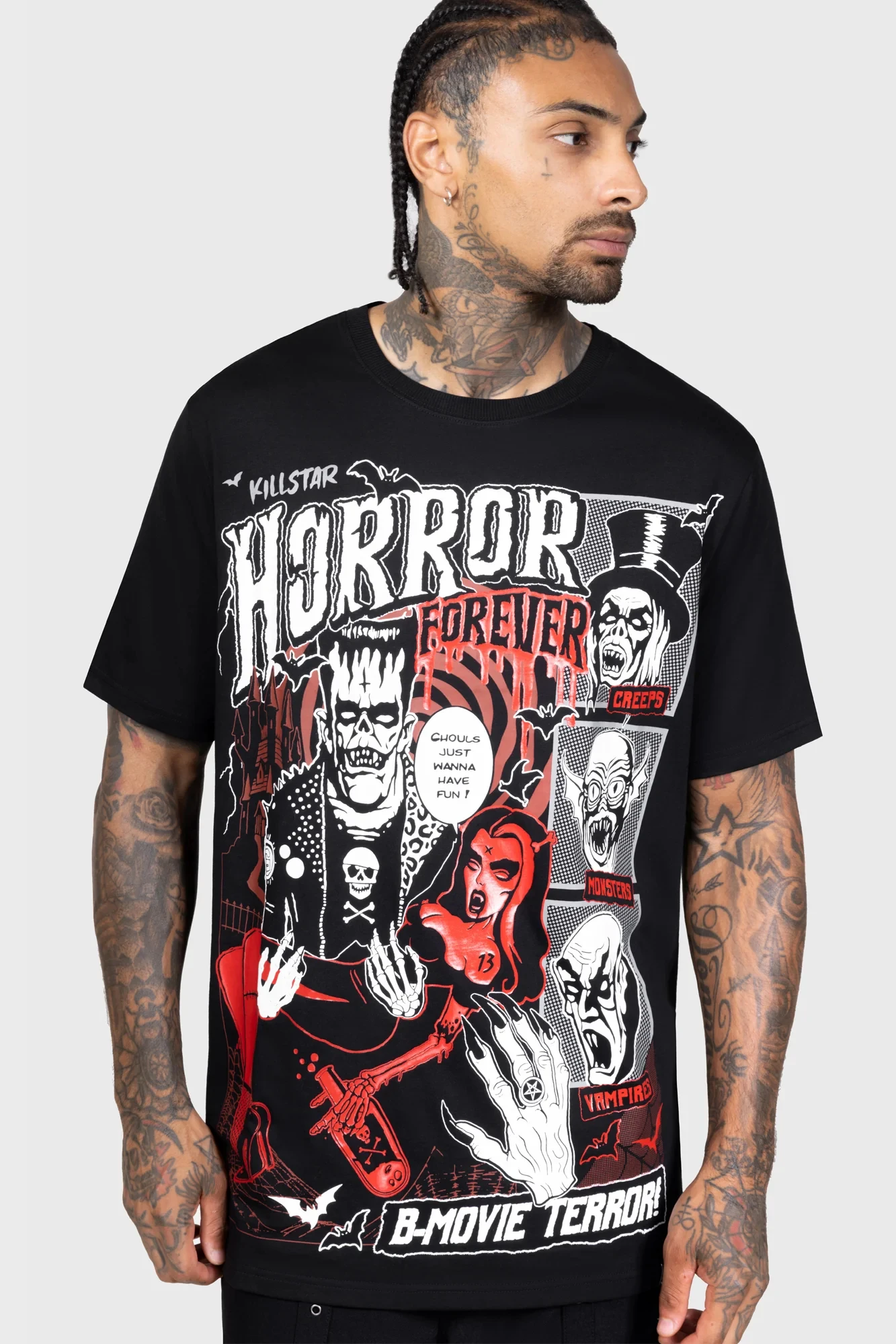 Blind Mind Gothic Tattoo Art Retro Style Summer Casual T-Shirt Men's and Women's Luxury Brand Top 2026