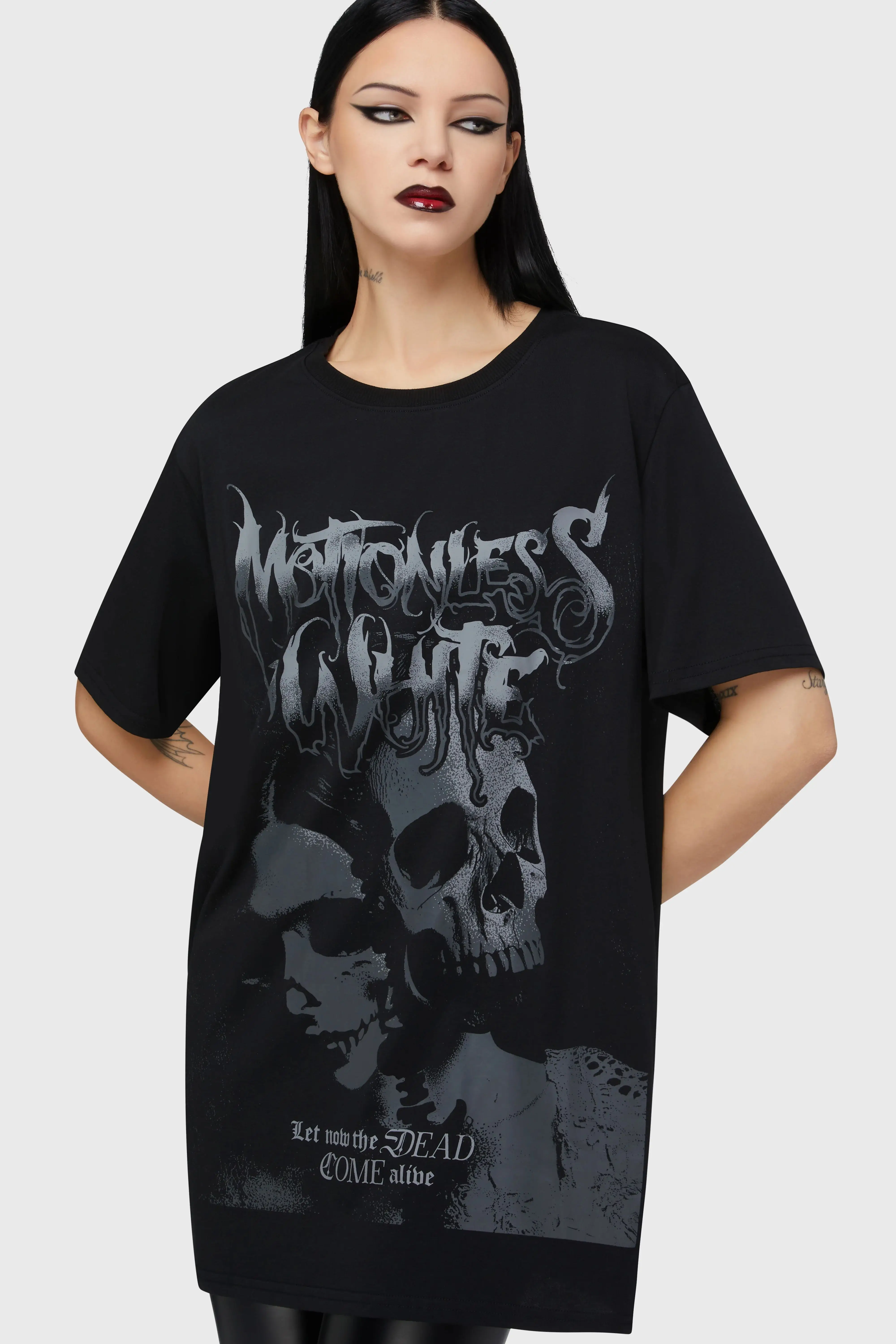 Blind Mind Gothic Tattoo Art Retro Style Summer Casual T-Shirt Men's and Women's Luxury Brand Top 2026