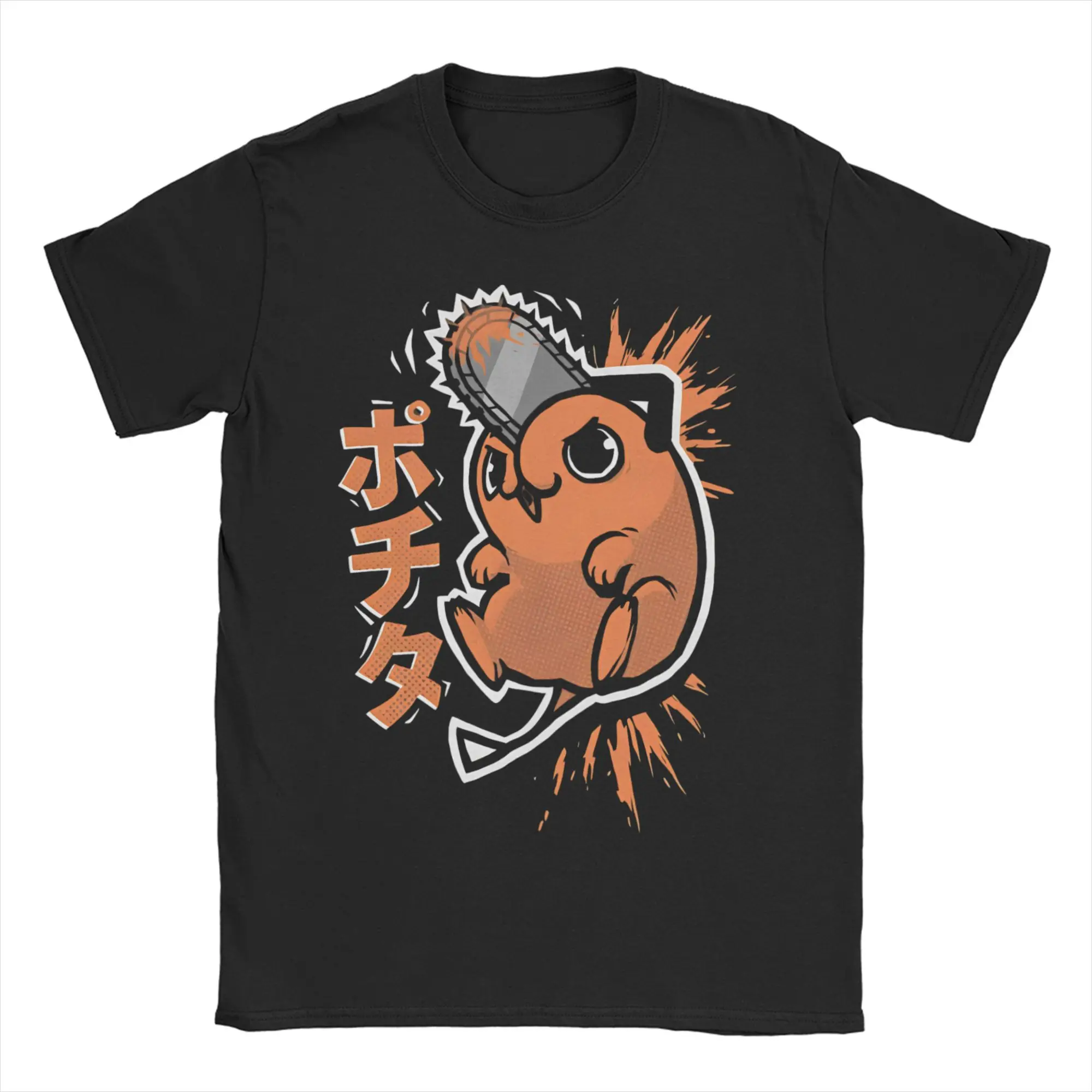 Summmer New Anime Chainsaw Man Reze Printed T-shirt Men's and Women's T-shirt Children's and Parental Clothing Boy Girl T-shirt