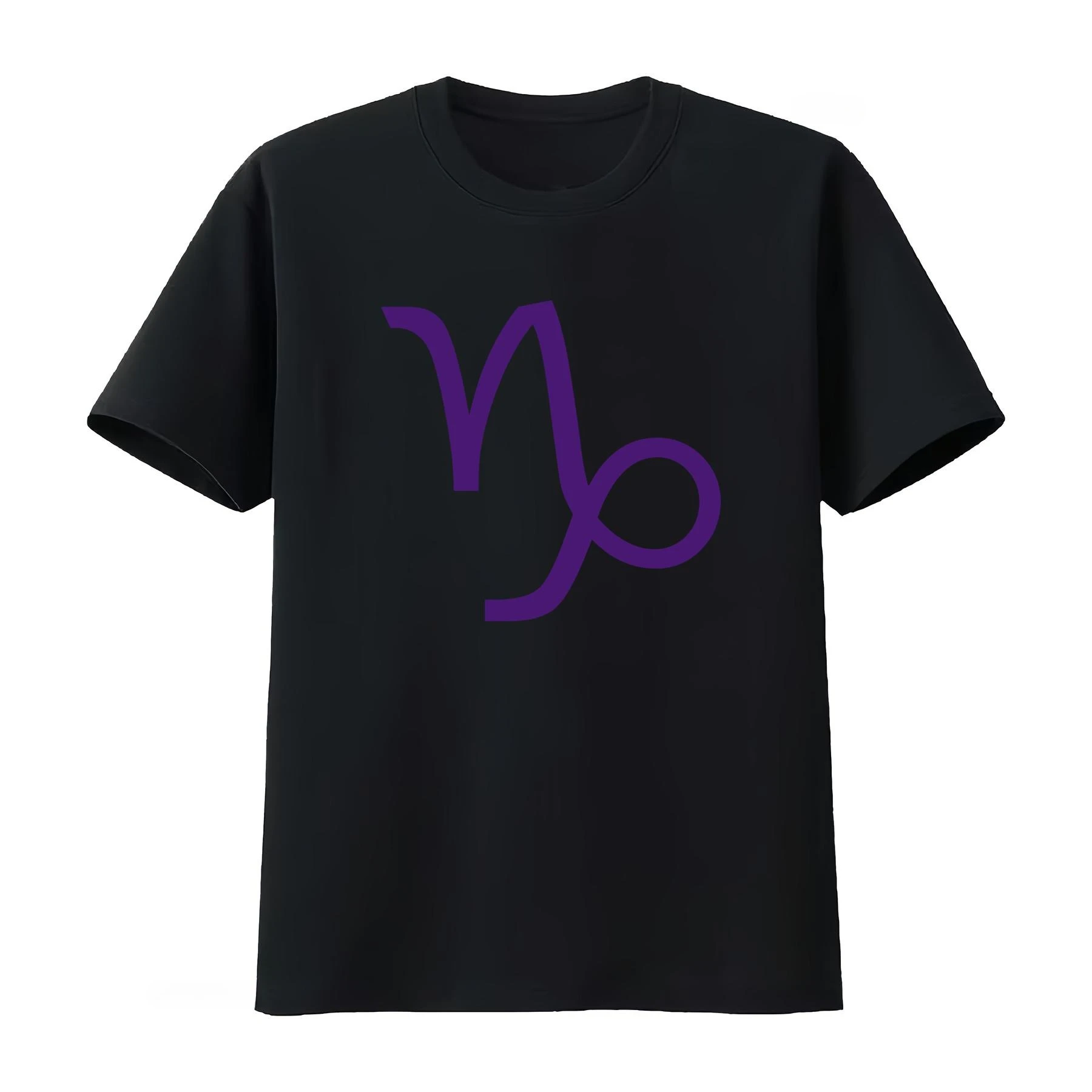Gamzee Makara Capricorn Purple Symbol Print Comfortable T Shirt Jersey Vintage Casual Men's Clothing Women's 2026 Summer T Shirt